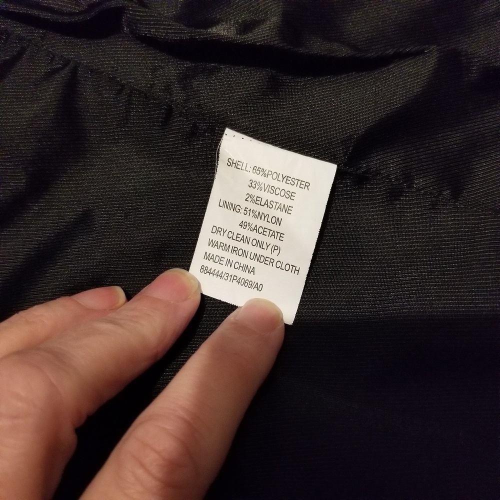 Basque Petite 4 button peplum Jacket size … - Picture 4 of 8